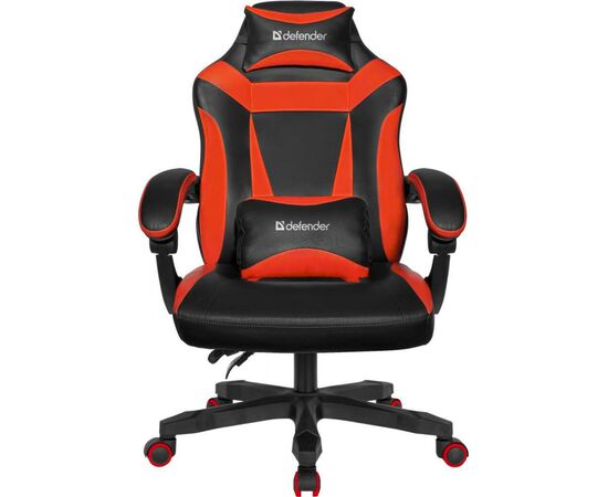 Кресло игровое Defender Master Black/Red (64359)