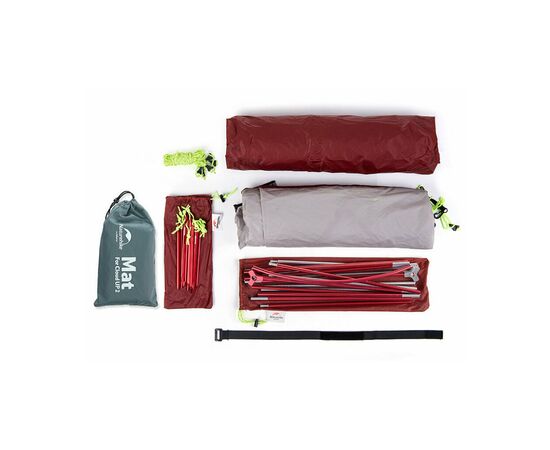 Палатка Naturehike Сloud Up 2 Updated NH17T001-T 20D Grey/Red (6927595730560), изображение 7 Палатка Naturehike Сloud Up 2 Updated NH17T001-T 20D Grey/Red (6927595730560), изображение 7