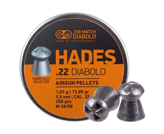 Пульки JSB Hades 5,5 мм 250 шт/уп (546290-250)