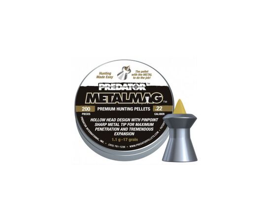 Пульки JSB Metalmag 5,5 мм 200 шт/уп (2002-01-200)