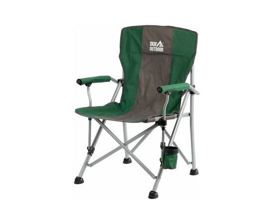 Крісло складане Skif Outdoor Council Green/Grey (QP-FS10GGR), зображення 2 Крісло складане Skif Outdoor Council Green/Grey (QP-FS10GGR), зображення 2
