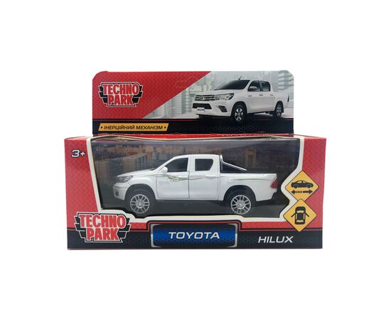 Машина Технопарк Toyota Hilux белый (FY6118-WT), изображение 4 Машина Технопарк Toyota Hilux белый (FY6118-WT), изображение 4