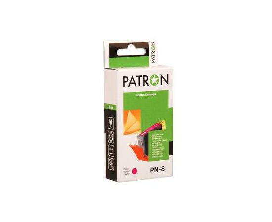 Картридж Patron CANON CLI-8M MAGENTA (№ PN-8M NEW) (CI-CAN-CLI-8-M1-PN)