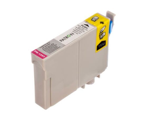 Картридж Patron EPSON BX305F/320/525/625,SX420/425/525/535/620 MAGENTA (T129 (PN-1293), зображення 4