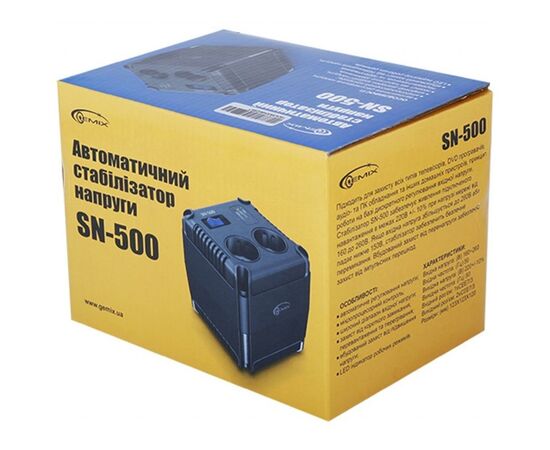 Стабилизатор Gemix SN-500, изображение 4 Стабилизатор Gemix SN-500, изображение 4