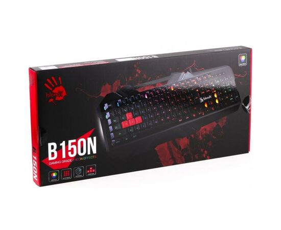 Клавіатура A4Tech Bloody B150N Black, зображення 4 Клавіатура A4Tech Bloody B150N Black, зображення 4