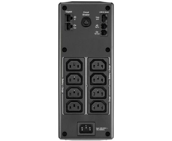 Источник бесперебойного питания APC Back-UPS Pro BR 1300VA, LCD (BR1300MI), изображение 4 Источник бесперебойного питания APC Back-UPS Pro BR 1300VA, LCD (BR1300MI), изображение 4