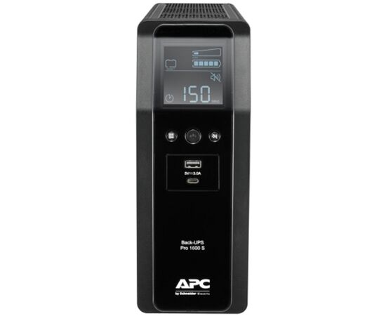 Источник бесперебойного питания APC Back-UPS Pro BR 1600VA (BR1600SI), изображение 2 Источник бесперебойного питания APC Back-UPS Pro BR 1600VA (BR1600SI), изображение 2