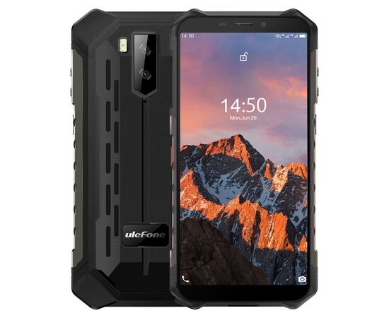 Мобільний телефон Ulefone Armor X5 Pro 4/64Gb Black (6937748733829), зображення 8 Мобільний телефон Ulefone Armor X5 Pro 4/64Gb Black (6937748733829), зображення 8