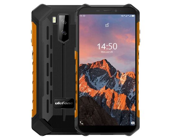 Мобільний телефон Ulefone Armor X5 Pro 4/64Gb Orange (6937748733843), зображення 8 Мобільний телефон Ulefone Armor X5 Pro 4/64Gb Orange (6937748733843), зображення 8
