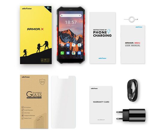 Мобільний телефон Ulefone Armor X5 Pro 4/64Gb Red (6937748733836), зображення 9