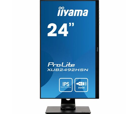 Монітор iiyama XUB2492HSN-B1, зображення 4 Монітор iiyama XUB2492HSN-B1, зображення 4