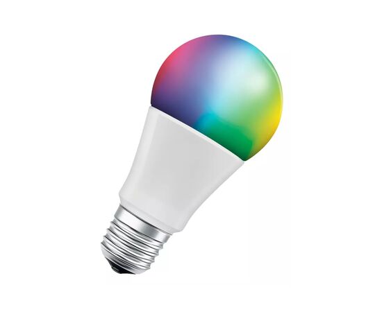 Умная лампочка Osram LEDSMART+ WiFi A60 9W (806Lm) 2700-6500K + RGB E27 (4058075485396), изображение 2 Умная лампочка Osram LEDSMART+ WiFi A60 9W (806Lm) 2700-6500K + RGB E27 (4058075485396), изображение 2
