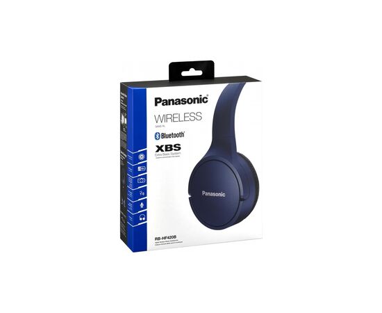 Наушники Panasonic RB-HF420BGEA Blue (RB-HF420BGEA), изображение 5 Наушники Panasonic RB-HF420BGEA Blue (RB-HF420BGEA), изображение 5