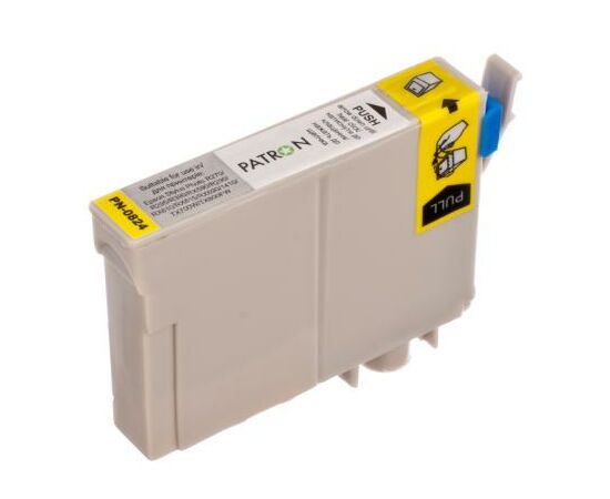 Картридж Patron для EPSON R270/290/390/RX590 YELLOW (PN-0824) (CI-EPS-T08144-Y3-PN), зображення 7 Картридж Patron для EPSON R270/290/390/RX590 YELLOW (PN-0824) (CI-EPS-T08144-Y3-PN), зображення 7