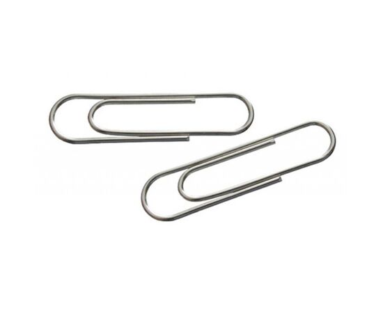 Скріпки канцелярські Axent rounded, nickel-plated, 28 мм, 100 шт. (4101-А)