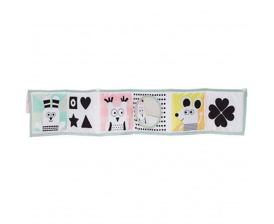 Развивающая игрушка Taf Toys Книжка-раскладушка Мышки-Мартышки (12025), изображение 2 Развивающая игрушка Taf Toys Книжка-раскладушка Мышки-Мартышки (12025), изображение 2