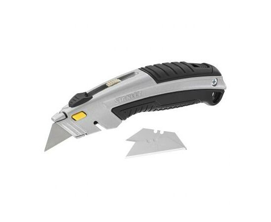 Нож монтажный Stanley "DynaGrip" для отделочных работ, L=180мм. (0-10-788), изображение 10 Нож монтажный Stanley "DynaGrip" для отделочных работ, L=180мм. (0-10-788), изображение 10