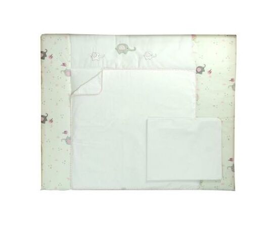 Пеленальный матрасик Верес Elephant pink (421.2)