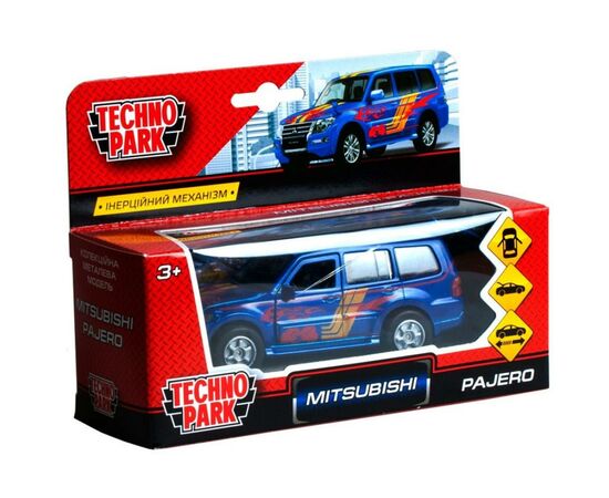Машина Технопарк Mitsubishi Pajero Sport Синій (SB-17-61-MP-S-WB), зображення 5 Машина Технопарк Mitsubishi Pajero Sport Синій (SB-17-61-MP-S-WB), зображення 5