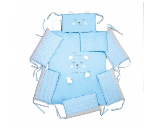 Детский постельный набор Верес Lovely boy (6 ед.) (216.14), изображение 2 Детский постельный набор Верес Lovely boy (6 ед.) (216.14), изображение 2