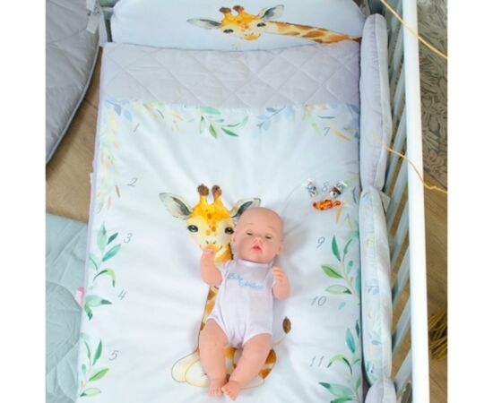 Детский постельный набор Верес Giraffe (6 ед.) (217.06), изображение 3 Детский постельный набор Верес Giraffe (6 ед.) (217.06), изображение 3