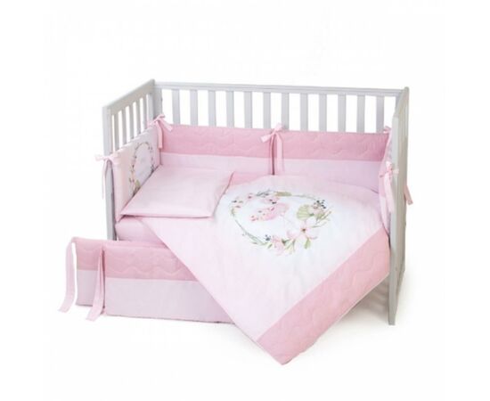Детский постельный набор Верес Flamingo pink (6 ед.) (217.01)