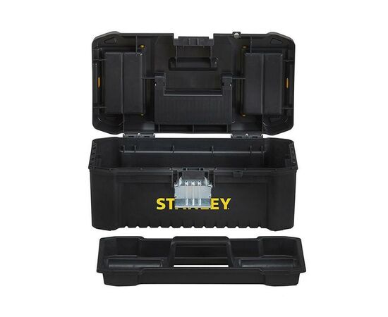 Ящик для инструментов Stanley ESSENTIAL, 32 x 18,8 x 13,2 (STST1-75515), изображение 2 Ящик для инструментов Stanley ESSENTIAL, 32 x 18,8 x 13,2 (STST1-75515), изображение 2
