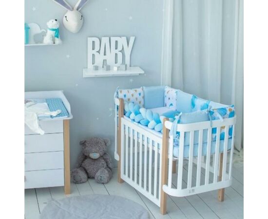 Детский постельный набор Верес It's a boy 6 ед. (220.27), изображение 4 Детский постельный набор Верес It's a boy 6 ед. (220.27), изображение 4