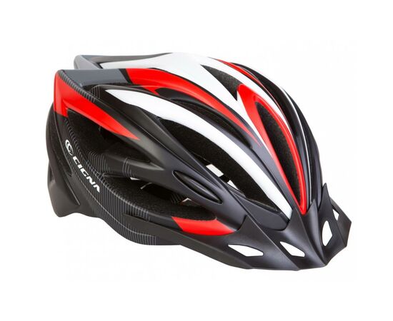 Шлем Cigna WT-068 М 54-57см Black/White/Red (HEAD-056)