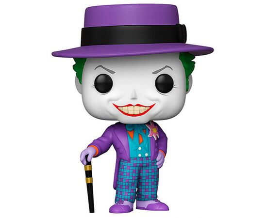 Фигурка для геймеров Funko Pop серии Batman 1989 - JOKER WITH HAT WITH CHASE (47709), изображение 2 Фигурка для геймеров Funko Pop серии Batman 1989 - JOKER WITH HAT WITH CHASE (47709), изображение 2