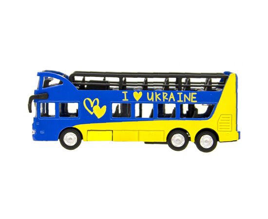 Спецтехніка Технопарк Двоповерховий автобус Україна (SB-16-21-UKR), зображення 2 Спецтехніка Технопарк Двоповерховий автобус Україна (SB-16-21-UKR), зображення 2