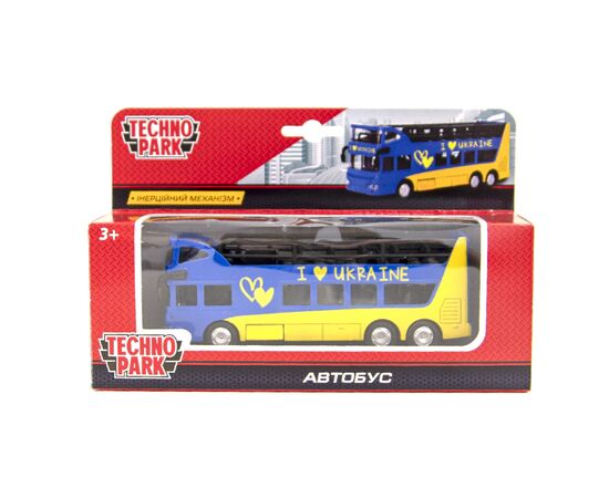 Спецтехніка Технопарк Двоповерховий автобус Україна (SB-16-21-UKR), зображення 8 Спецтехніка Технопарк Двоповерховий автобус Україна (SB-16-21-UKR), зображення 8