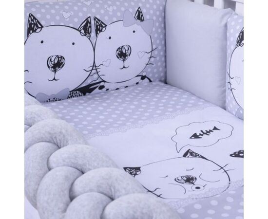 Детский постельный набор Верес Cats family 6 ед. (220.29), изображение 3 Детский постельный набор Верес Cats family 6 ед. (220.29), изображение 3