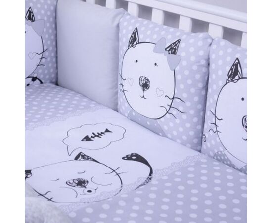 Детский постельный набор Верес Cats family 6 ед. (220.29), изображение 4 Детский постельный набор Верес Cats family 6 ед. (220.29), изображение 4