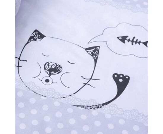 Детский постельный набор Верес Cats family 6 ед. (220.29), изображение 8 Детский постельный набор Верес Cats family 6 ед. (220.29), изображение 8