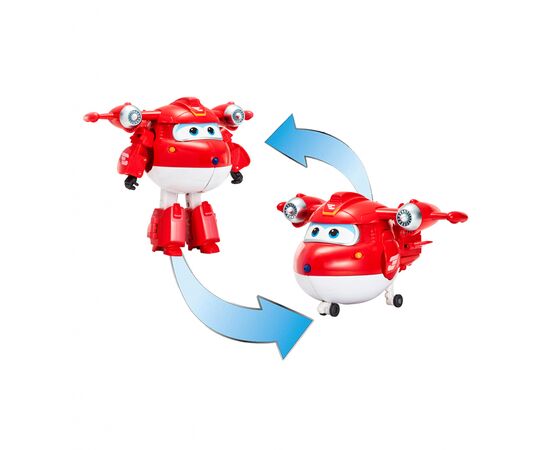 Трансформер Super Wings Transforming-Supercharge Jett, Джетт (EU740283), зображення 3 Трансформер Super Wings Transforming-Supercharge Jett, Джетт (EU740283), зображення 3