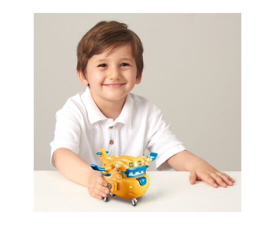 Трансформер Super Wings Supercharge Lights Sounds Donnie, Донни, свет, звук (EU740432), изображение 5 Трансформер Super Wings Supercharge Lights Sounds Donnie, Донни, свет, звук (EU740432), изображение 5