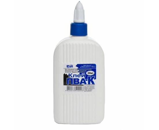 Клей КіП ПВА-К 200 мл с супер колпачком (GLUE-KIP-PVA-200ML)