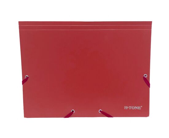 Папка на резинках H-Tone А4, красная (FOLD-HT-JJ40941-R)