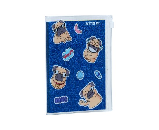 Блокнот Kite силиконовая обложка, 80 л., Blue dogs (K22-462-4), изображение 2 Блокнот Kite силиконовая обложка, 80 л., Blue dogs (K22-462-4), изображение 2
