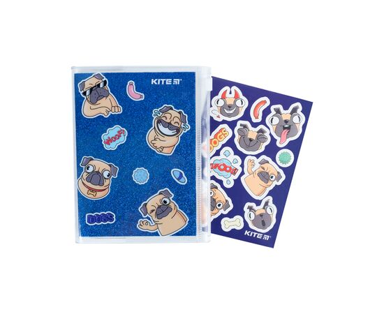 Блокнот Kite силиконовая обложка, 80 л., Blue dogs (K22-462-4), изображение 5 Блокнот Kite силиконовая обложка, 80 л., Blue dogs (K22-462-4), изображение 5