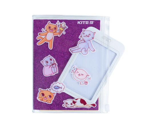 Блокнот Kite силиконовая обложка, 80 л., Purple cats (K22-462-2), изображение 6 Блокнот Kite силиконовая обложка, 80 л., Purple cats (K22-462-2), изображение 6