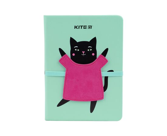 Блокнот Kite В6 96 аркушів Green cat (K22-464-2)