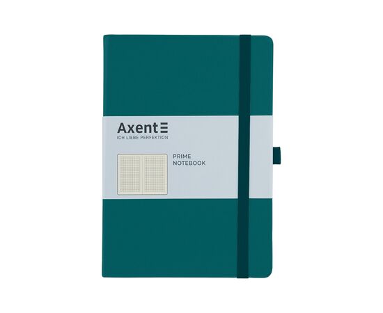 Блокнот Axent Partner Prime 145х210 мм A5 96 аркушів у клітинка Малахіт (8305-31-A)