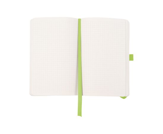 Блокнот Axent Partner Soft Skin 125x195 мм 96 аркушів у клітинка Салатовий (8616-09-A), зображення 2