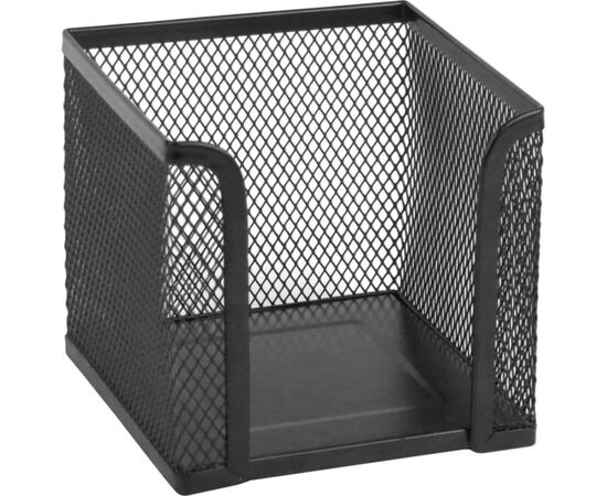Підставка-куб для листів і паперів Axent 100х100x100мм, wire mesh, black (2112-01-A)