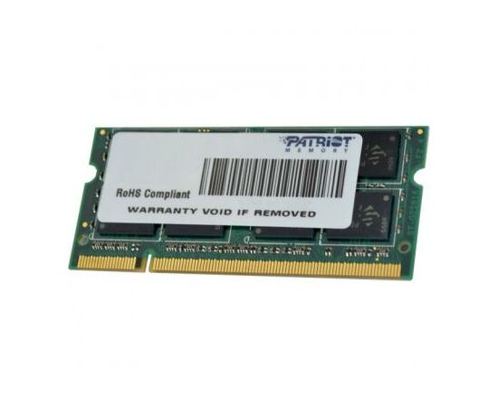Модуль памяти для ноутбука SoDIMM DDR3 4GB 1333 MHz Patriot (PSD34G13332S)