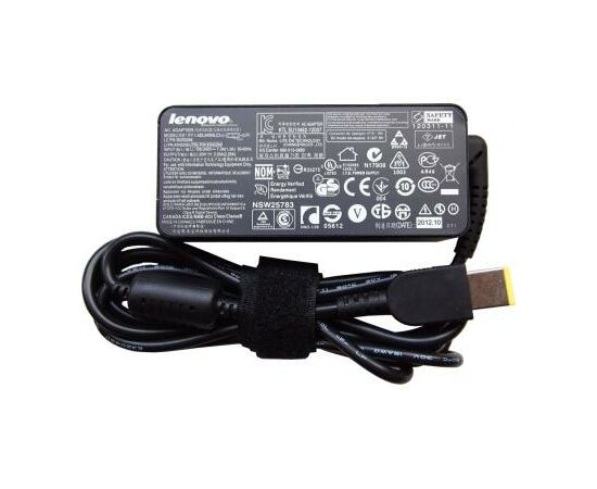 Блок питания к ноутбуку Lenovo 45W 20V 2.25A разъем прямоугольный (pin inside) (ADLX45NLC3 / A40154)