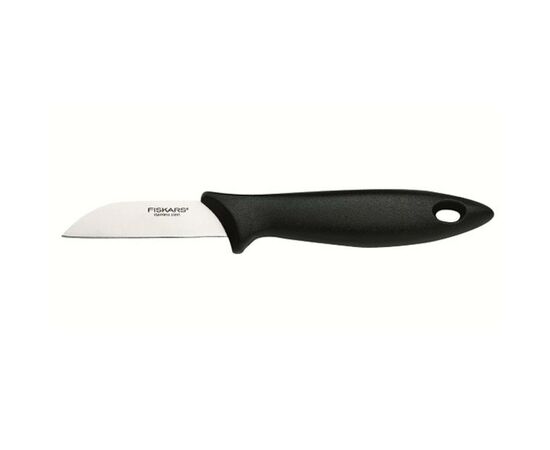Кухонный нож Fiskars Essential для овощей 7 см Black (1023780)